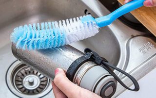 stainless steel thermos bottle